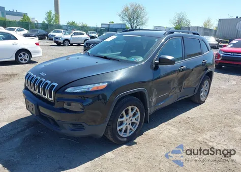 2016 Jeep Cherokee Sport z USA, uszkodzony, nr VIN 1C4PJMAS6GW338075